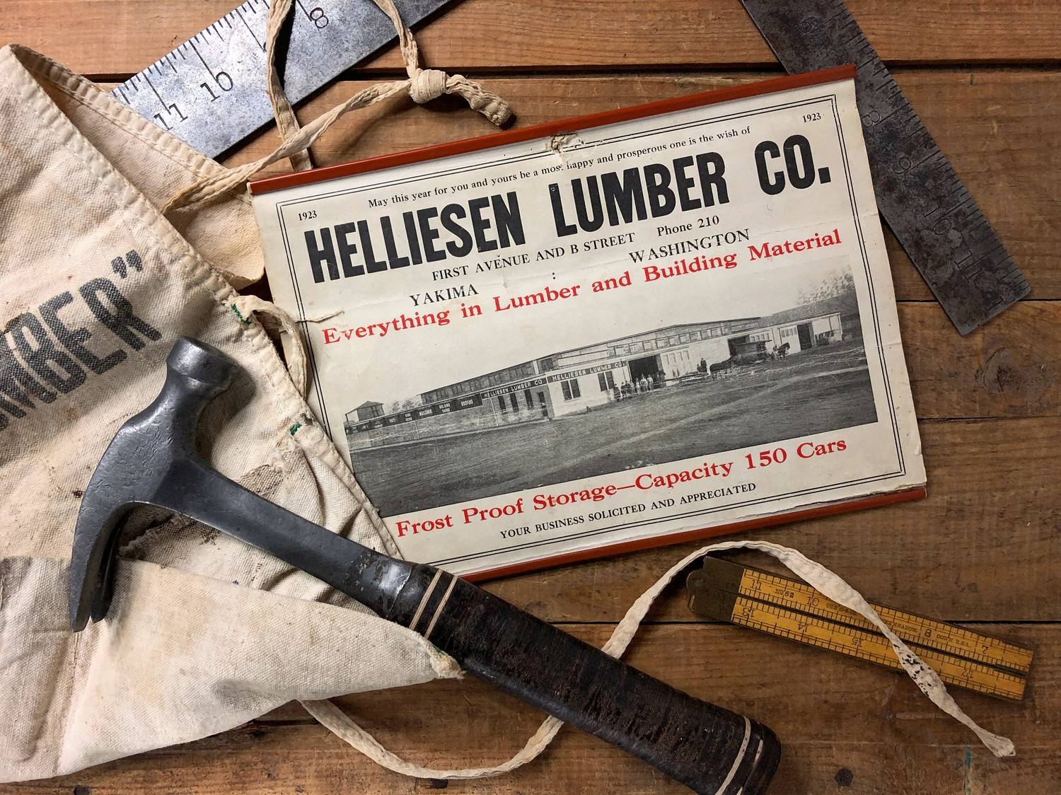 Helliesen Lumber Co. Calendar 1923